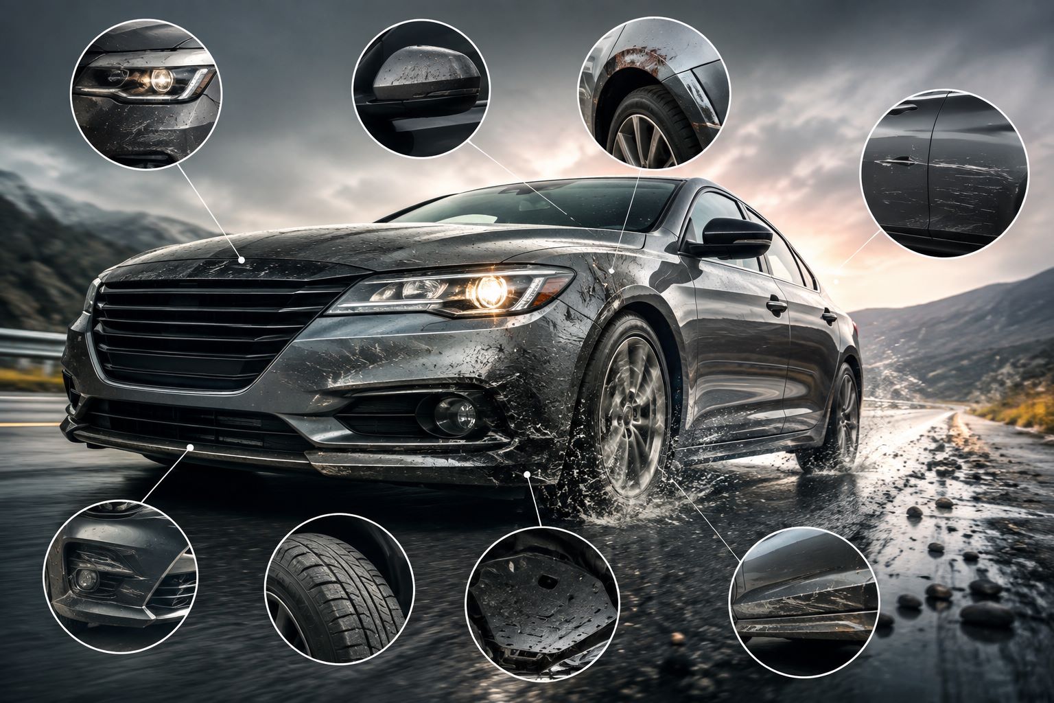 Which Car Parts Get Damaged the Most